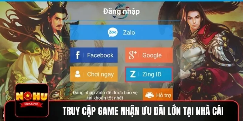 Truy cập game nhận ưu đãi lớn tại nhà cái