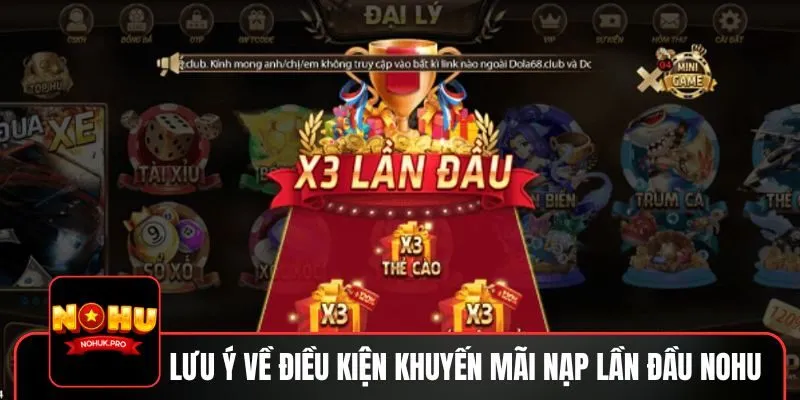 Yêu cầu đăng ký tài khoản và nạp tiền đúng yêu cầu