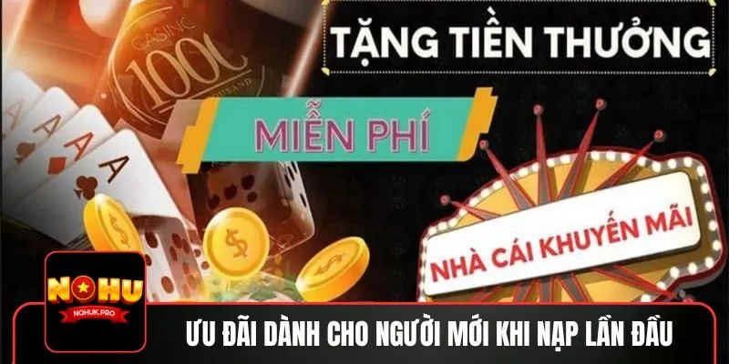Khuyến mãi nạp lần đầu phổ biến như tiền thưởng, vòng quay